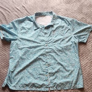 Men's Columbia PFG Fishing Shirt Size XXL Sordfish Print